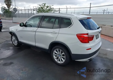 2013 BMW X3 xDrive28I из США, поврежденный, VIN 5UXWX9C55D0A22455